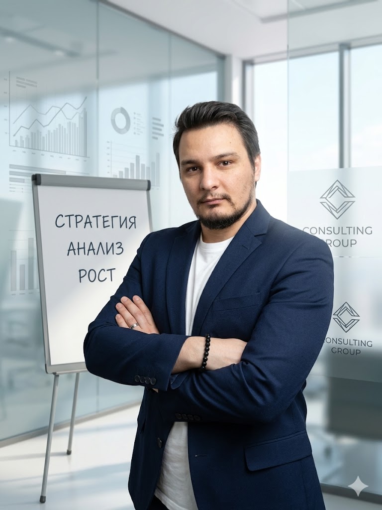 Руслан - AI-консультант для кофейного бизнеса в офисе Consulting Group